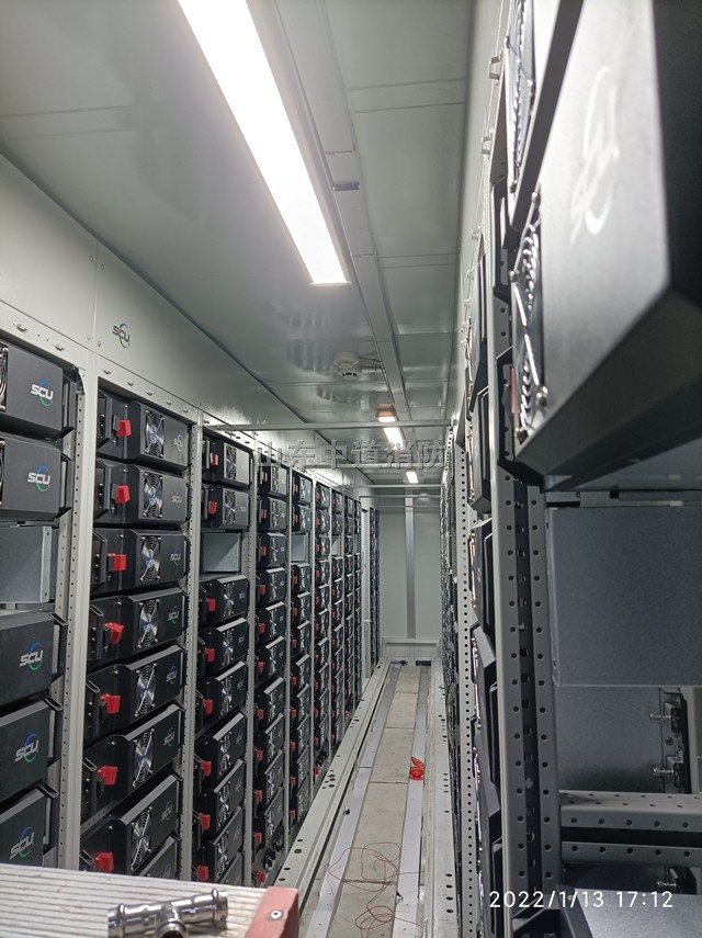 储能站全氟己酮气体自动灭火系统