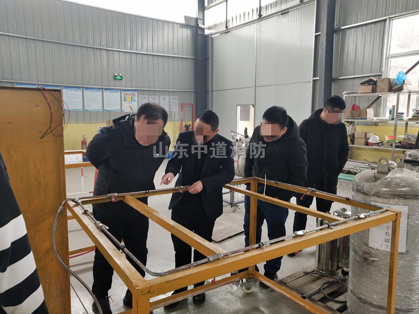 煤矿用凿岩台车自动灭火系统