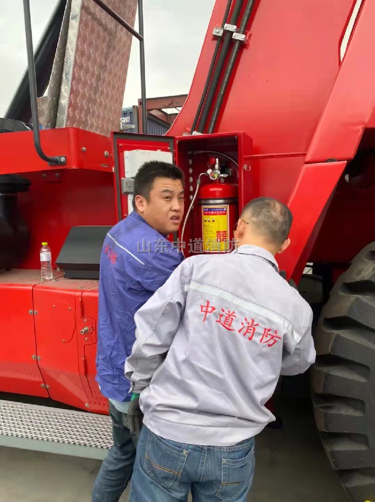 矿用车辆自动灭火系统