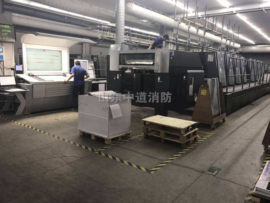 印刷机二氧化碳自动灭火系统