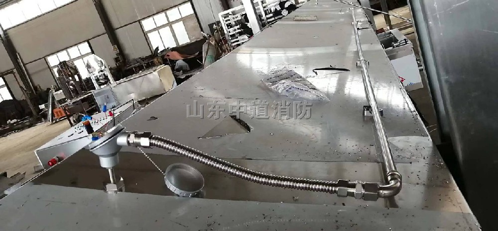 食品厂连续油炸机设备二氧化碳自动灭火系统