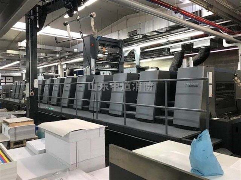 胶印机印刷设备自动灭火系统