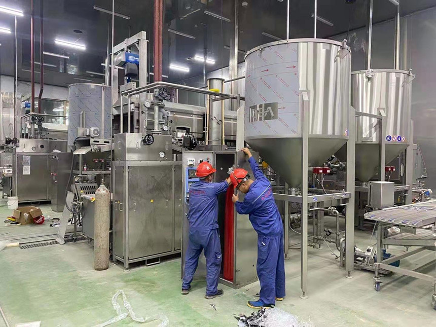 连续油炸机二氧化碳自动灭火系统