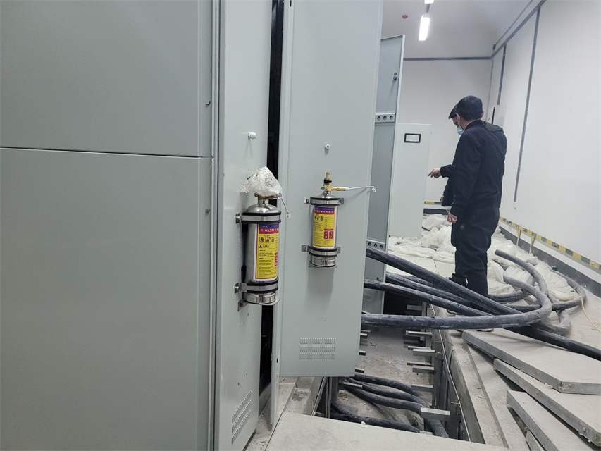 电缆沟全氟己酮灭火装置