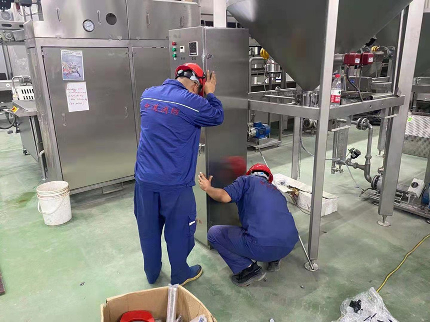 连续油炸机二氧化碳灭火设备